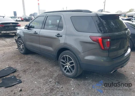 2017 Ford Explorer Sport from USA, damaged, VIN 1FM5K8GT3HGA34978